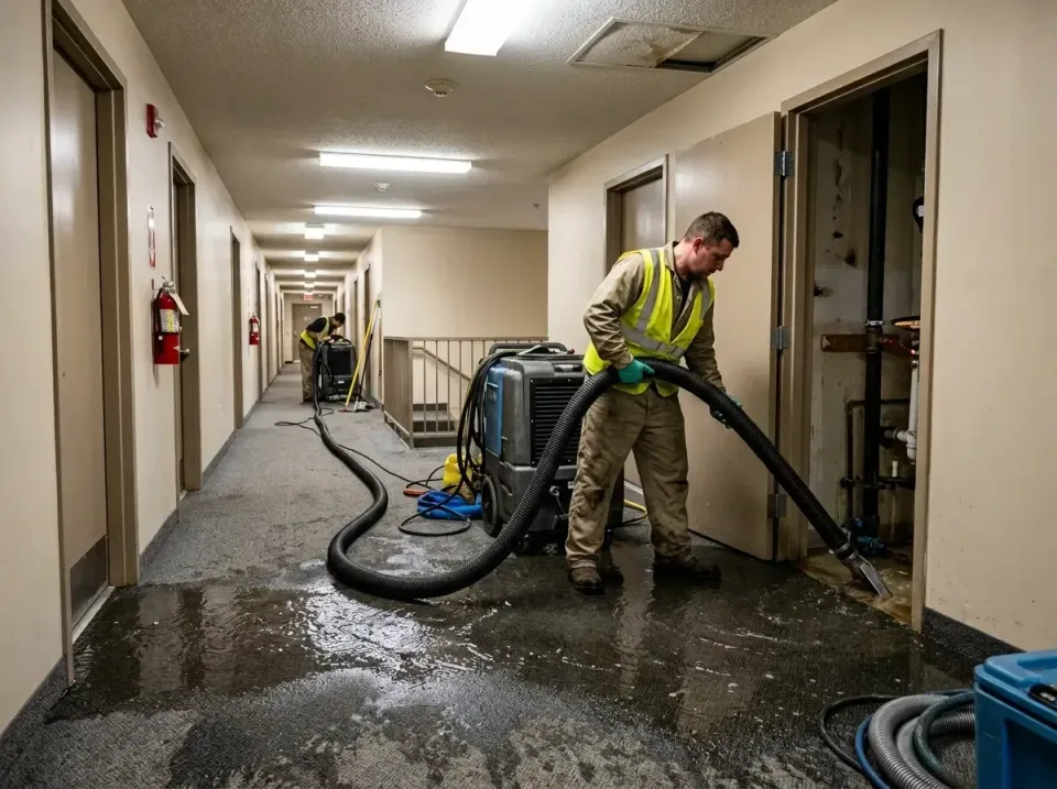 multi-unit-apartment-hallway-f-005 — frequently asked questions, Emergency Burst Pipe Water Extraction & Removal in Durand,…